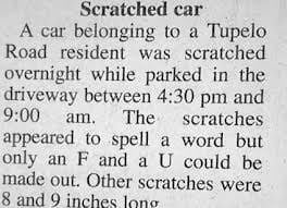 Tips on Buying Cars: scratches