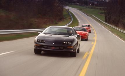1993 Ford Mustang Cobra vs. 1993 Pontiac Firebird Formula, 1993 Chevrolet Camaro Z28