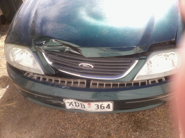 the car