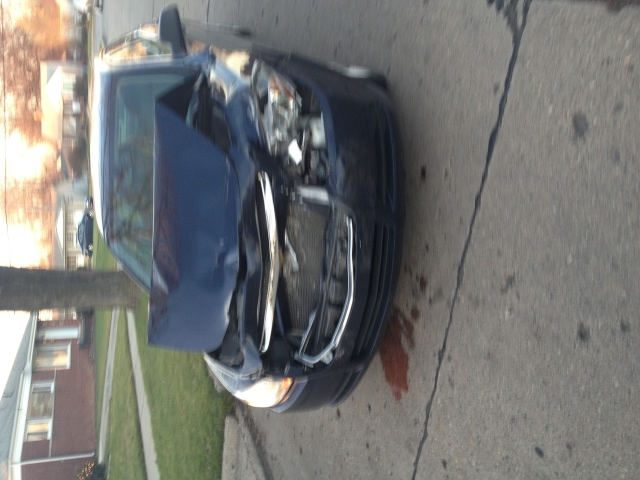 Car after accident