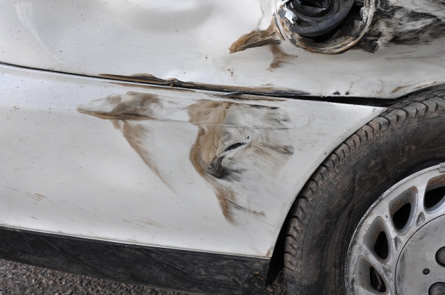 Auto body repair & detailing: tire marks, collision damage, car accident