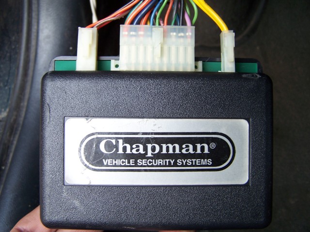 Car Alarms: Chapman and Pontiac, automatic door locks, vehicle security systems