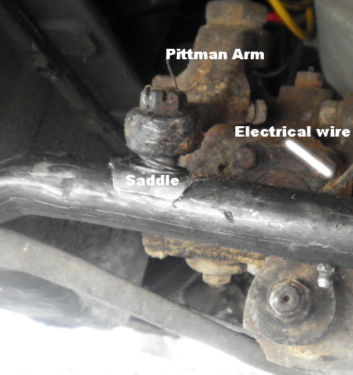 Classic/Antique Car Repair: Drag link/Pittman arm connection, hemmings motor news, cotter pin