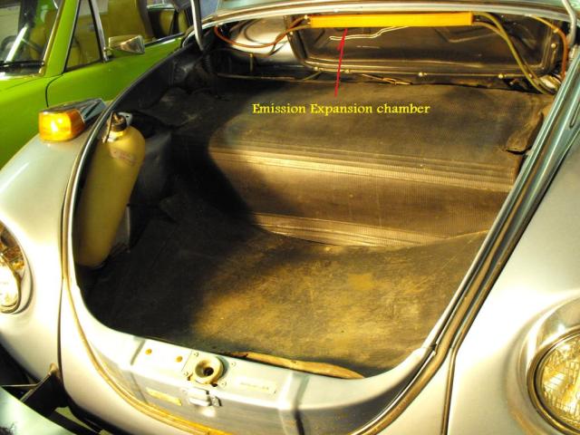 Classic/Antique Car Repair: 1971 super beetle, charcoal canister, vent lines