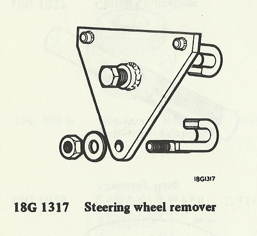MGB Steering Wheel puller 1977-80