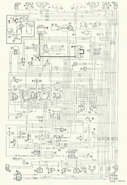 MGB wiring USA 71-72