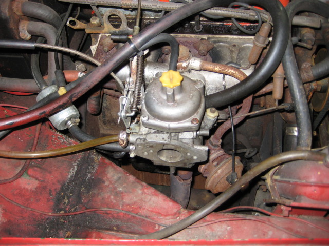 MG Car Repair: Missing parts of my midget, aftermarket air filter, moss motors