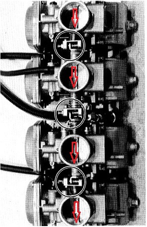 Motorcycle Repair: 82 GS1100L Throttle Stiff