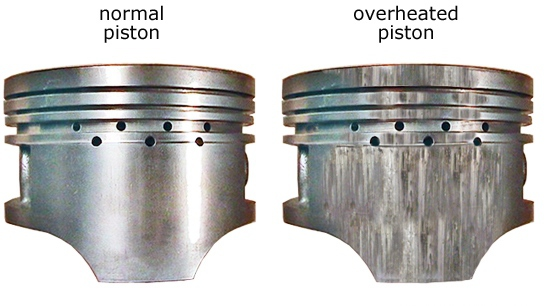 Normal Vs Overheated