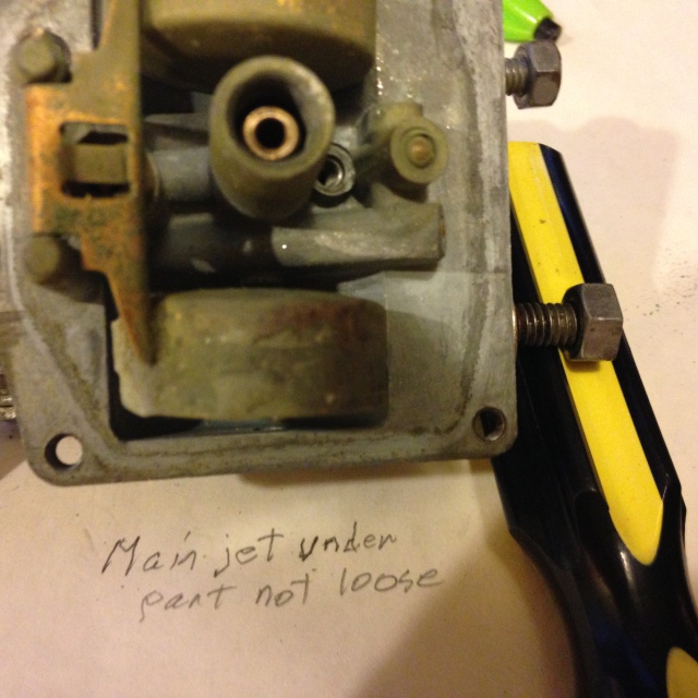 Motorcycle Repair: 69 CT90K1 carb