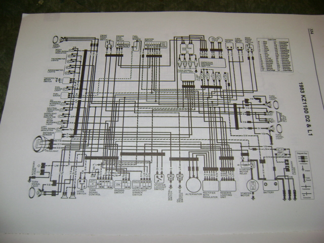 KZ1100 Wiring