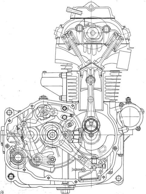 CB350 motor