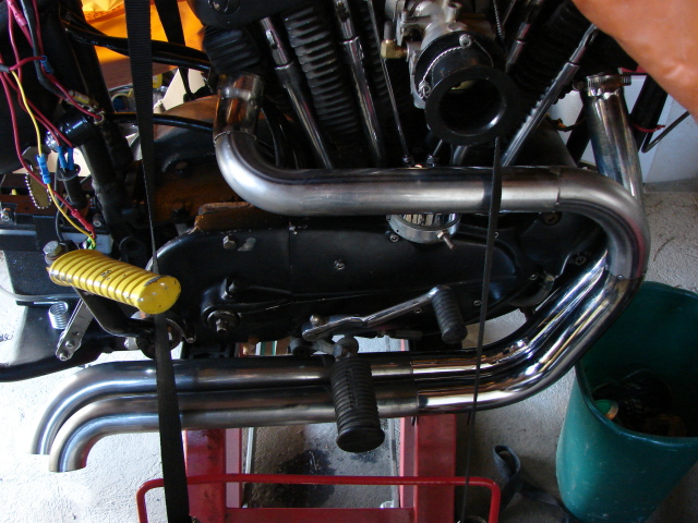 Motorcycle Repair: Harley exhaust..backpressure cylinder volume, drag pipes, harley exhaust