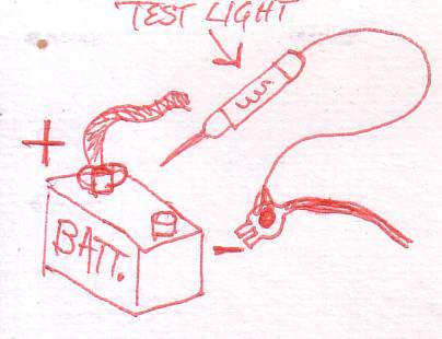 Voltage draw test