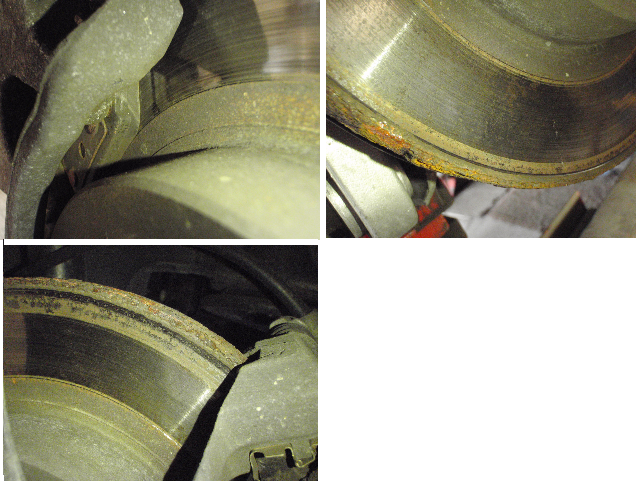 Pontiac Repair: G6 - Rusted Rear Rotors, rust belt, 2006 pontiac g6