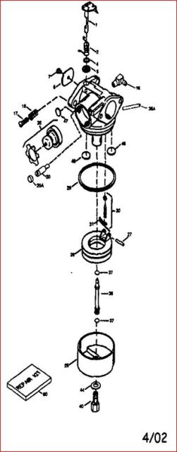 Small Engines (Lawn Mowers, etc.): Mower starts, then dies, carburetor problems, new spark