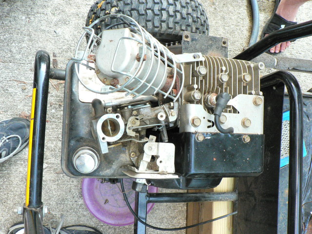 Engine from above