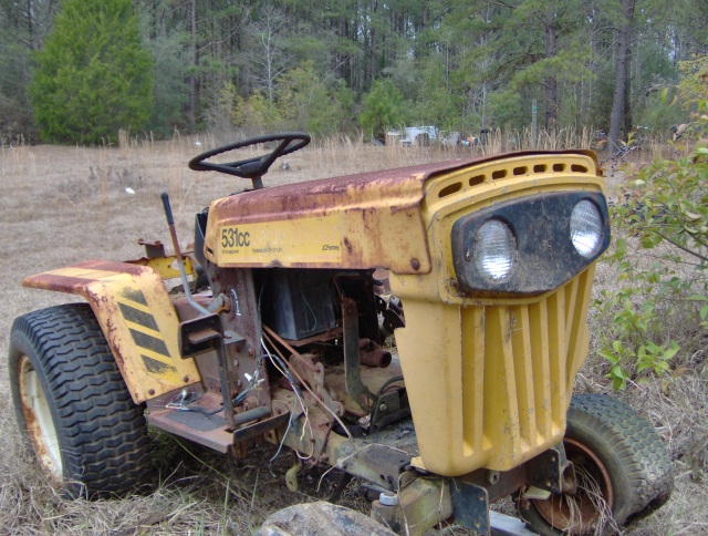 old jcpenny garden tractor