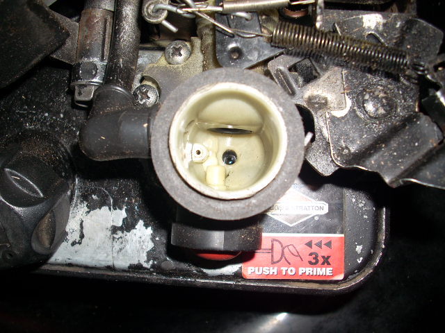 Small Engines (Lawn Mowers, etc.): Briggs carb, question pool, appropriate boxes