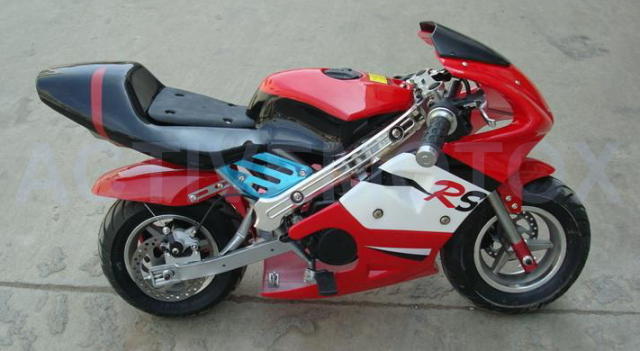 pocket bike: red devil