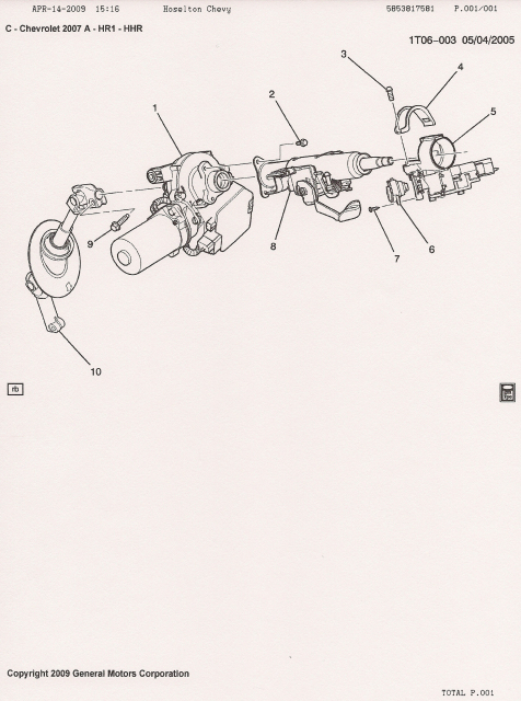 Steering Column Repair: Steering wheel column, airbag system, steering wheel