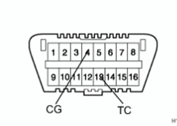 OBD 2 connector