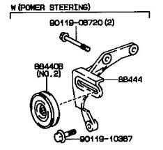 pulley/bracket