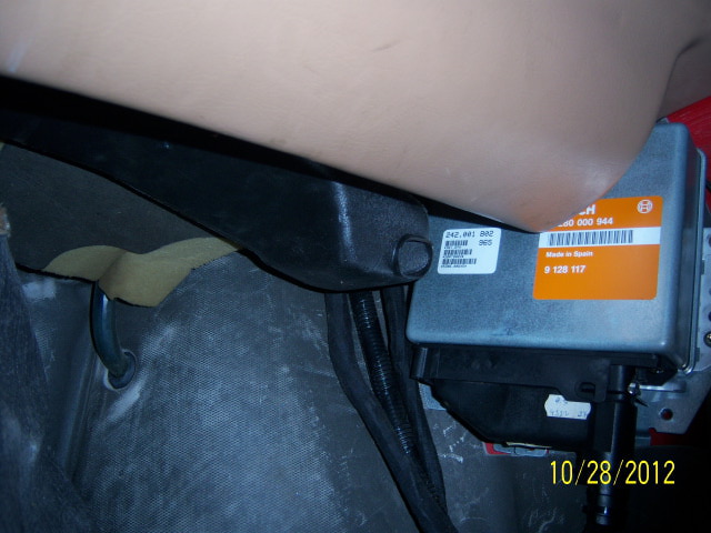 Right side footwell 2