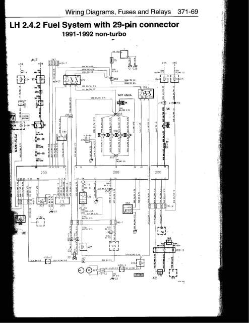 Fuel injection system schematic diagram