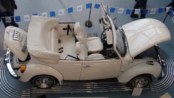 Volkswagen: is it a triple white convertible?, light ivory, alpine white