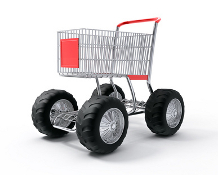 Shopping cart car