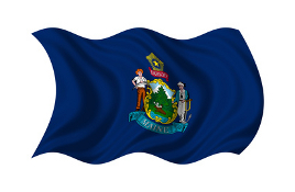 Maine state flag