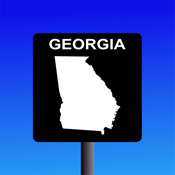 Georgia road sign