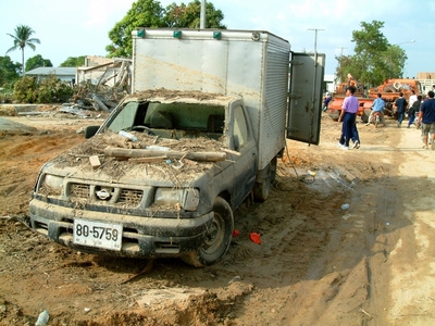 How to Pull Out Stuck Trucks