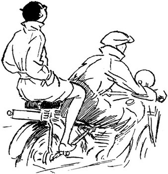 How to Ride on the Back of a Motorcycle