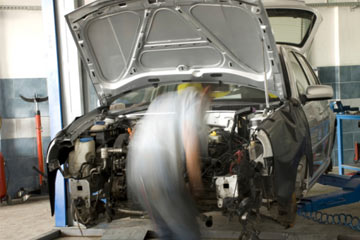 Most cars stolen by professionals are taken to illegal chop shops where they're dismantled and sold as parts.