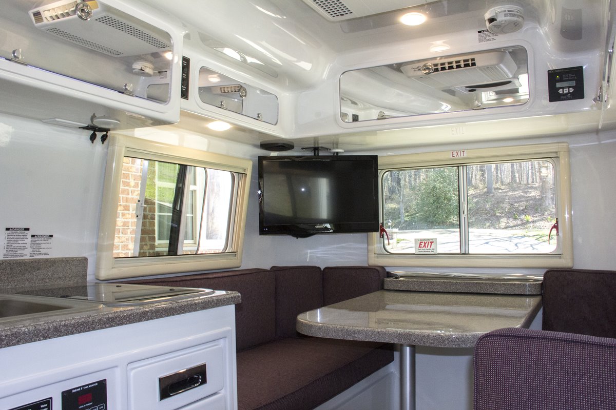 Standard floor plan with fibre granite countertops