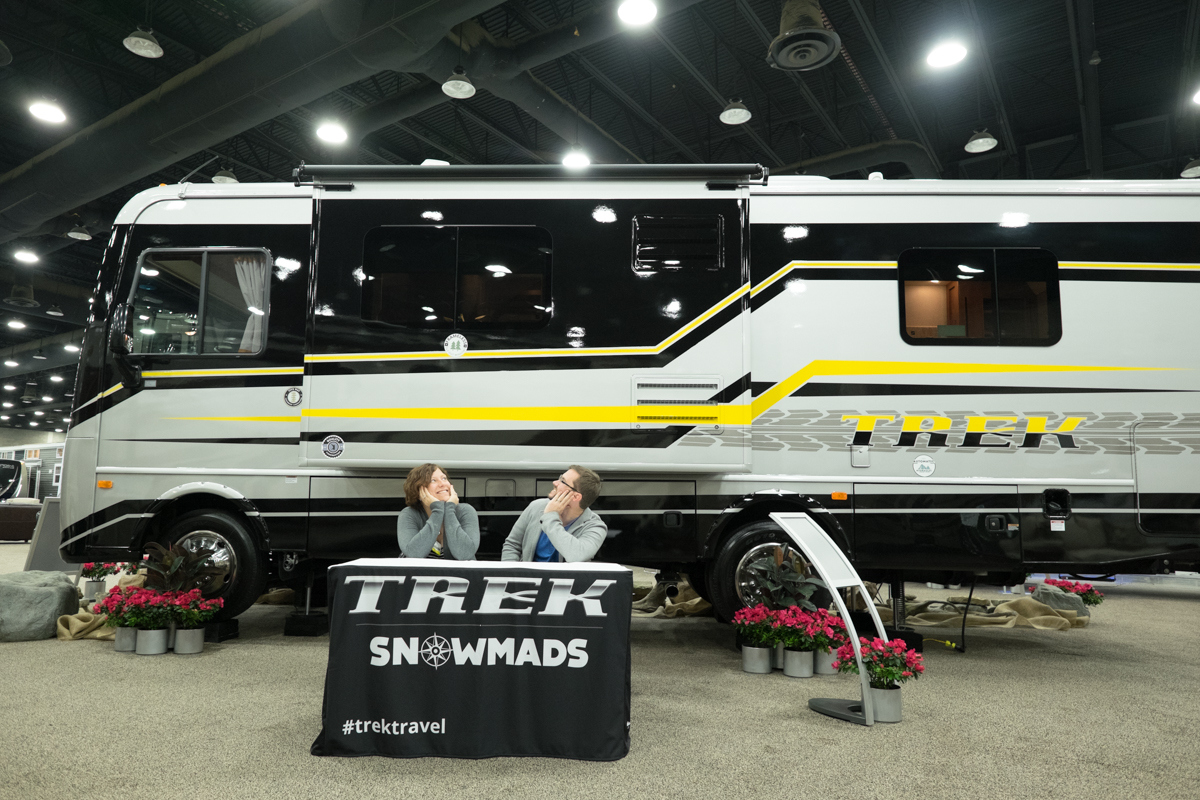 Trek RV with slide out 