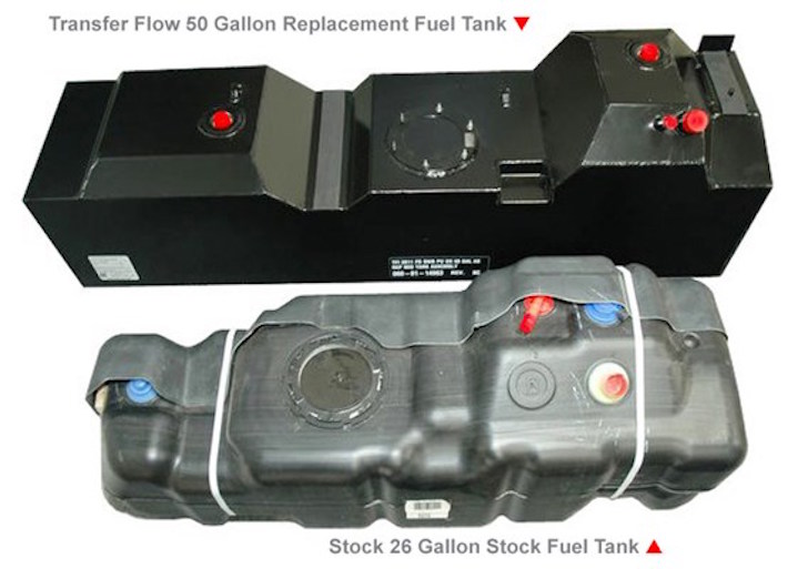 Replacement-fuel-tanks-for-a-Ford-pickup-truck