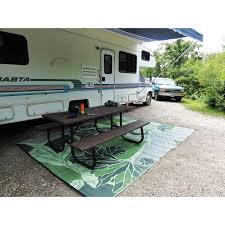 Colorful Rv patio mat