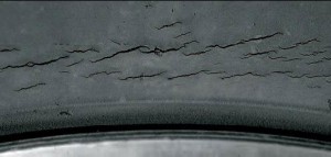 An example of worn or weathered tires. Photo Credit: GetYourKicksRV.com