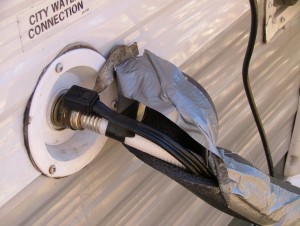 Winterized RV Waterline