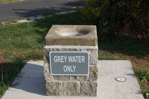 Grey water dumping sites