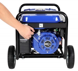 Pull string  portable RV generator.