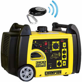 portable remote controlled generator