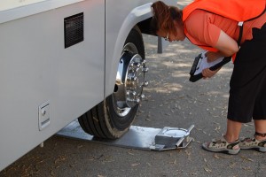 Weighing an RV