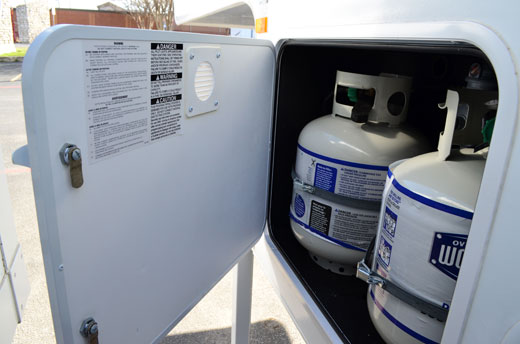 Propane-Compartment