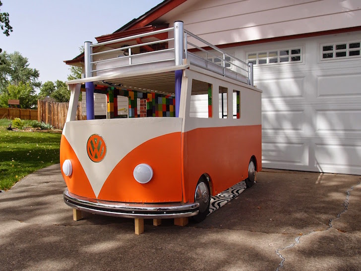 Completed-DIY-VW-bunkbed