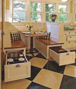 Under Bench Storage