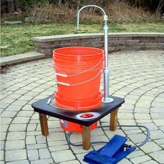 DIY camp sink